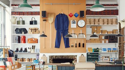 Interior of design store Labour & Wait, from new book An opinionated guide to Design London
